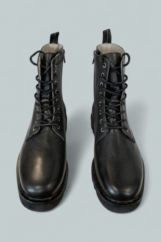 Men’s Skiff Military Boots - Black - Boots