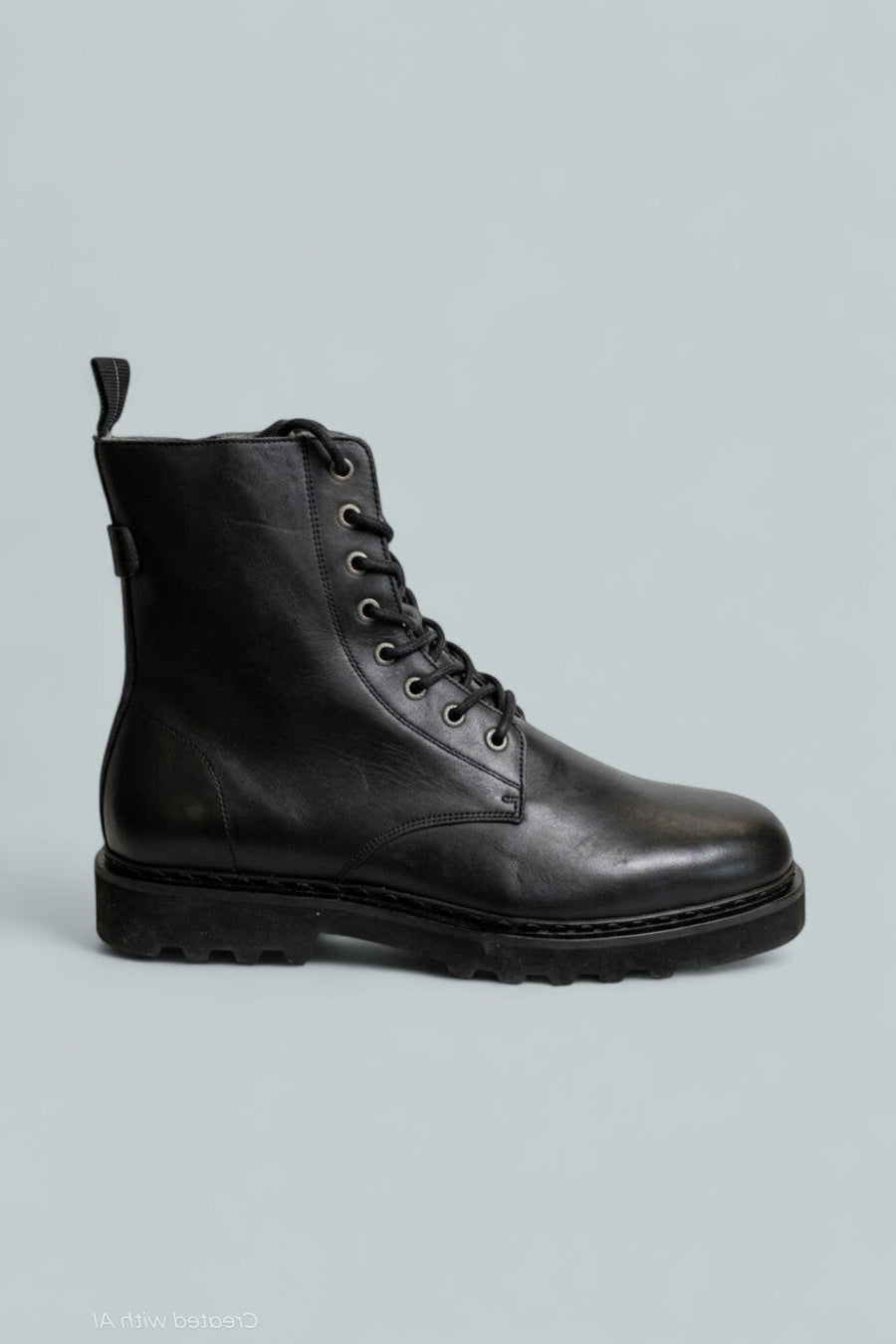 Men’s Skiff Military Boots - Black - Boots