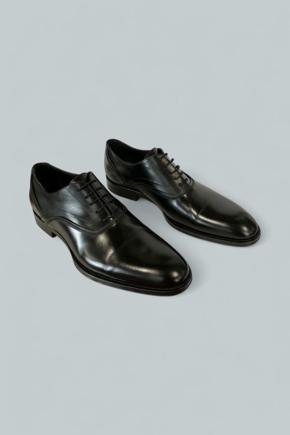 Men’s Sleek Move Dress Shoes - Black - 10 - Dress Shoe