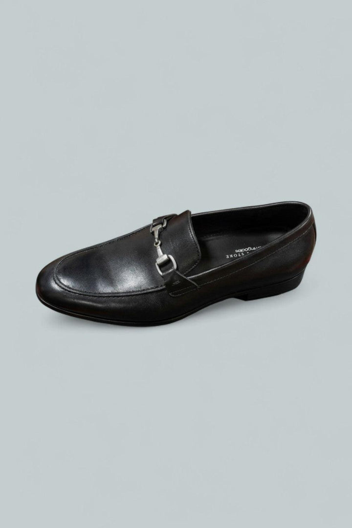 Men’s Slip On Bit Loafers Exclusive - Black - Sandal