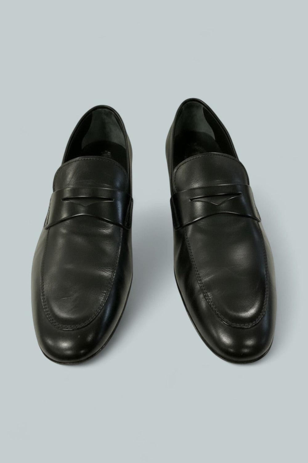 Men’s Slip On Penny Loafers - Black - 8.5UK / 10US - Loafers