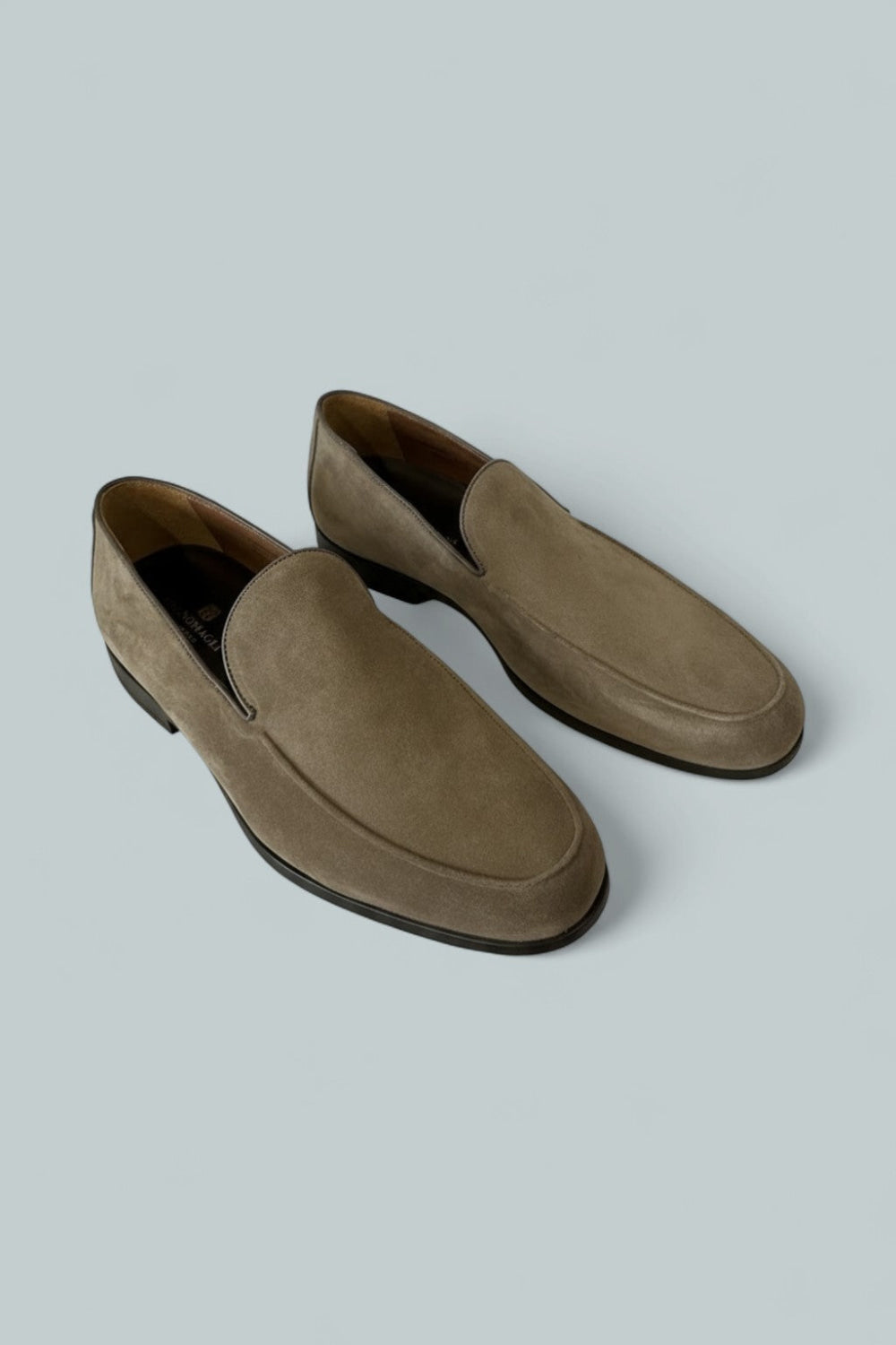 Men’s Sonny Suede Loafers - Sand Suede - 12 - Loafers