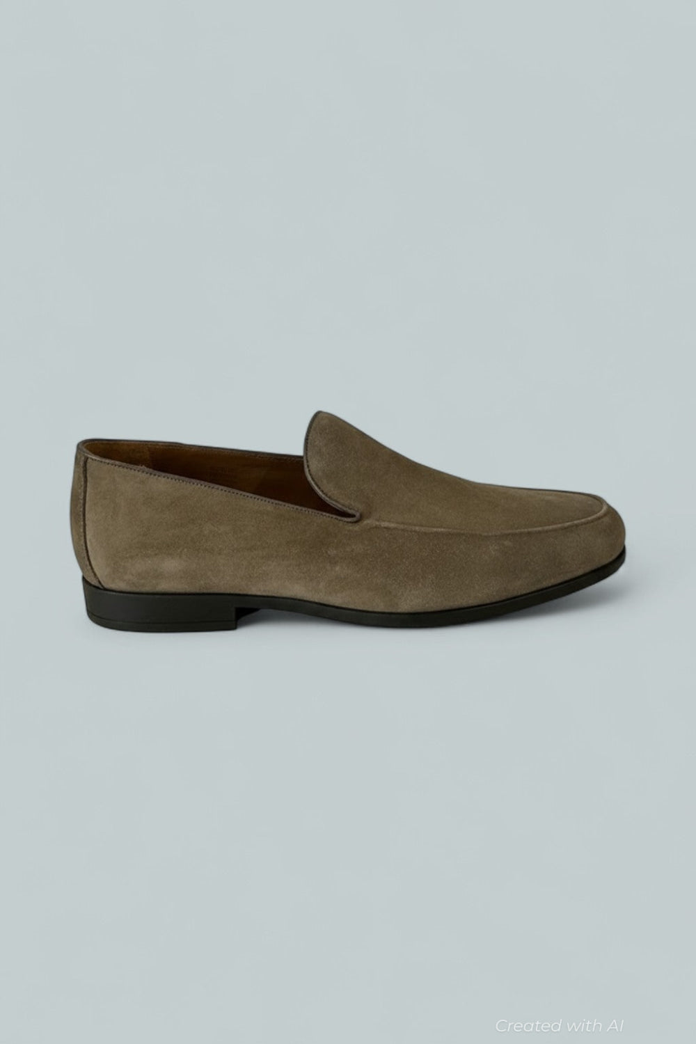 Men’s Sonny Suede Loafers - Sand Suede - 12 - Loafers