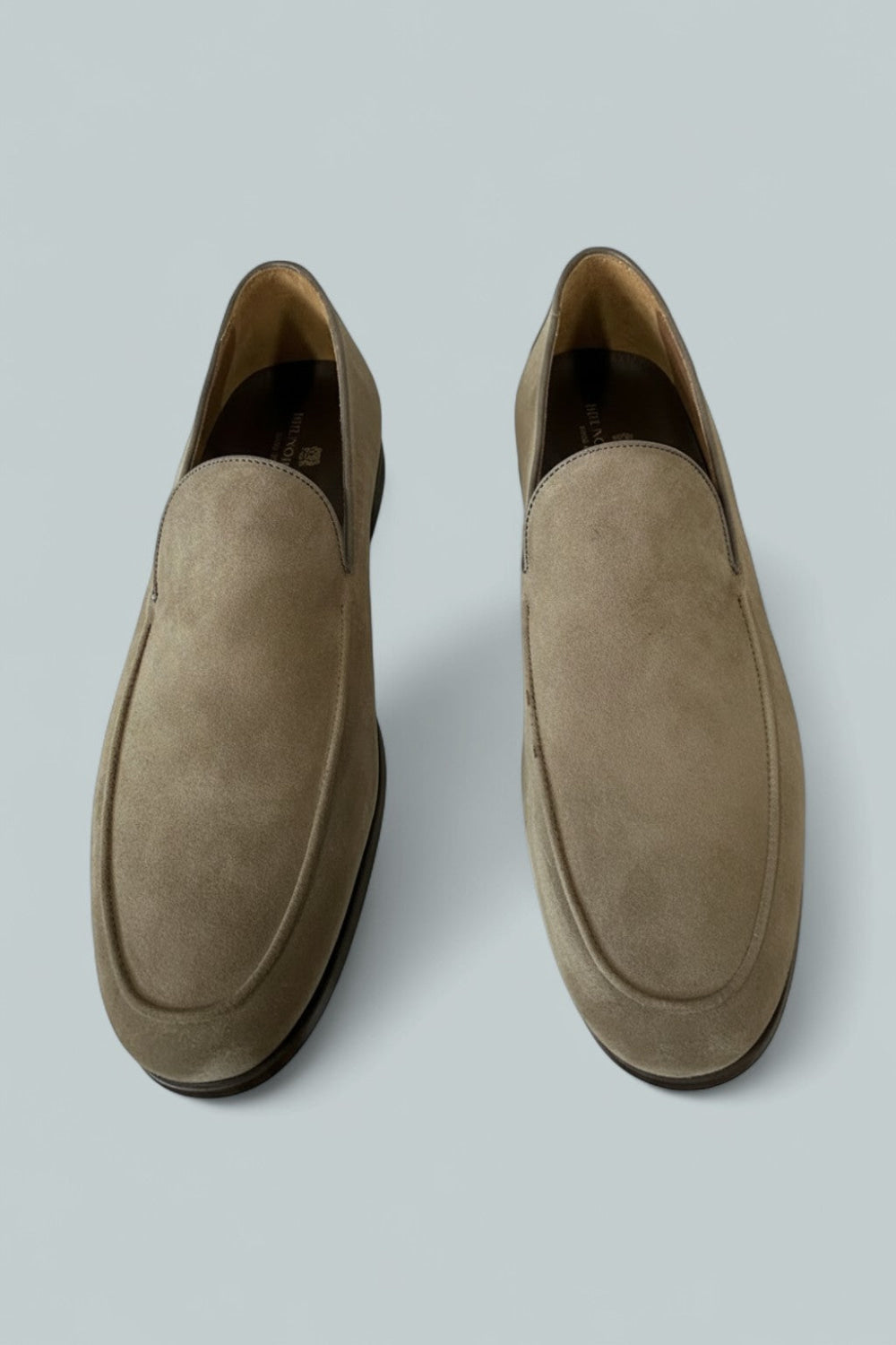 Men’s Sonny Suede Loafers - Sand Suede - 12 - Loafers