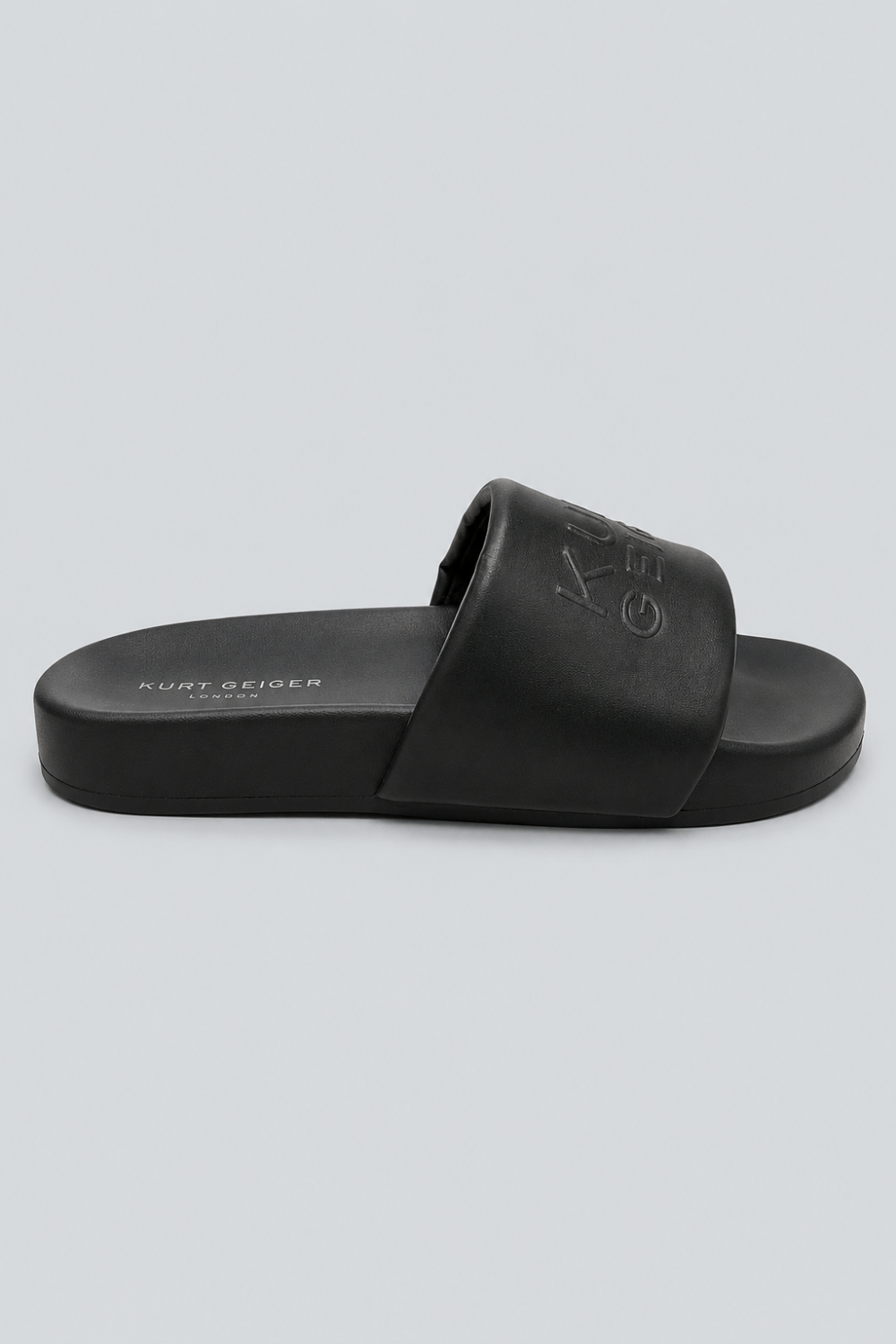 Men’s Stacked Slide Sandal - Black - 10 - Sandal