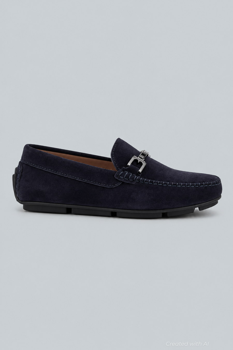 Men’s Taso Bit Drivers - Navy Suede - 9.5 - Loafers