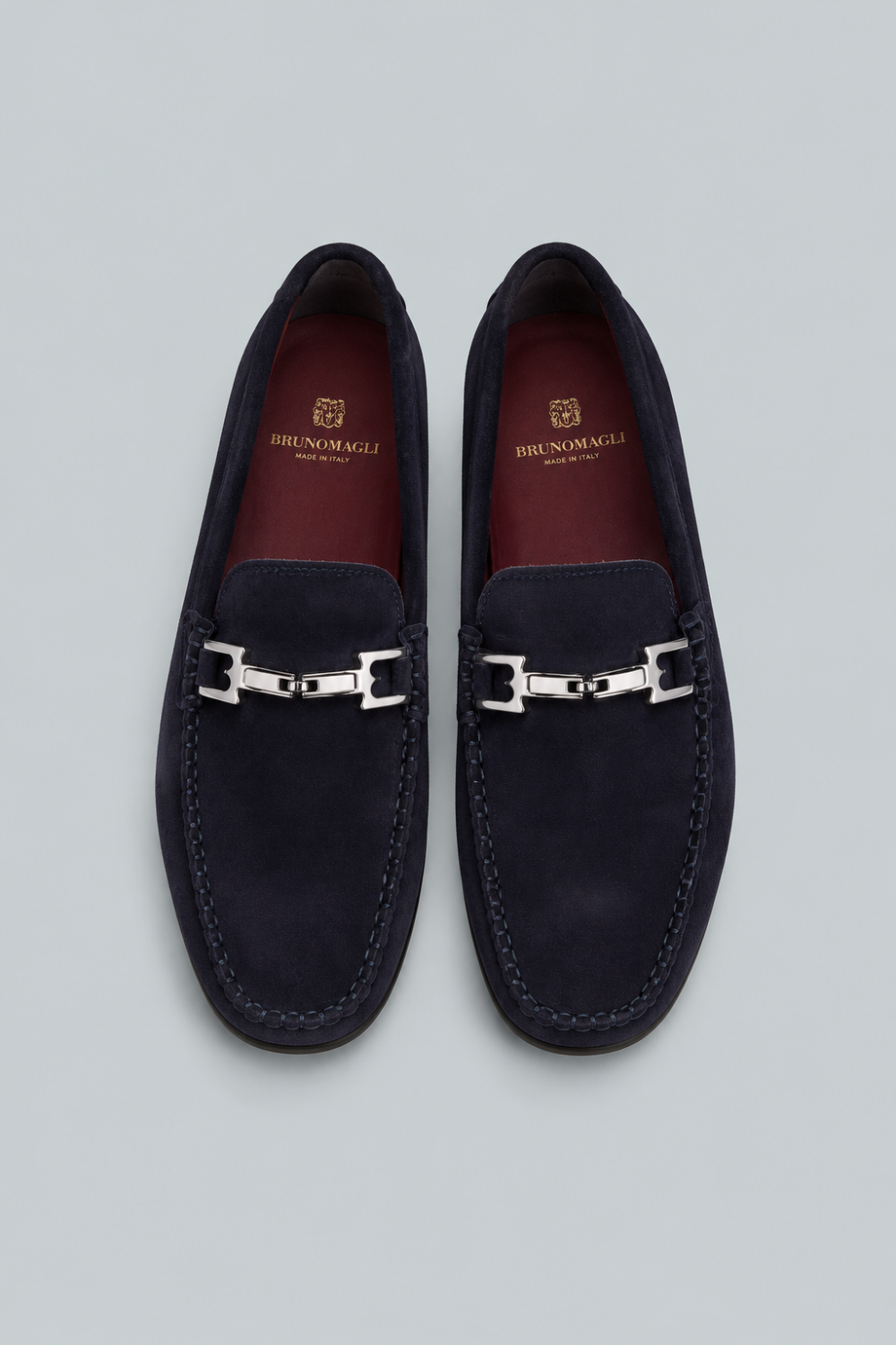 Men’s Taso Bit Drivers - Navy Suede - 9.5 - Loafers