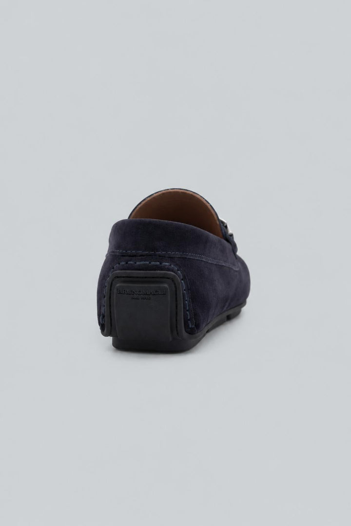Men’s Taso Bit Drivers - Navy Suede - 9.5 - Loafers