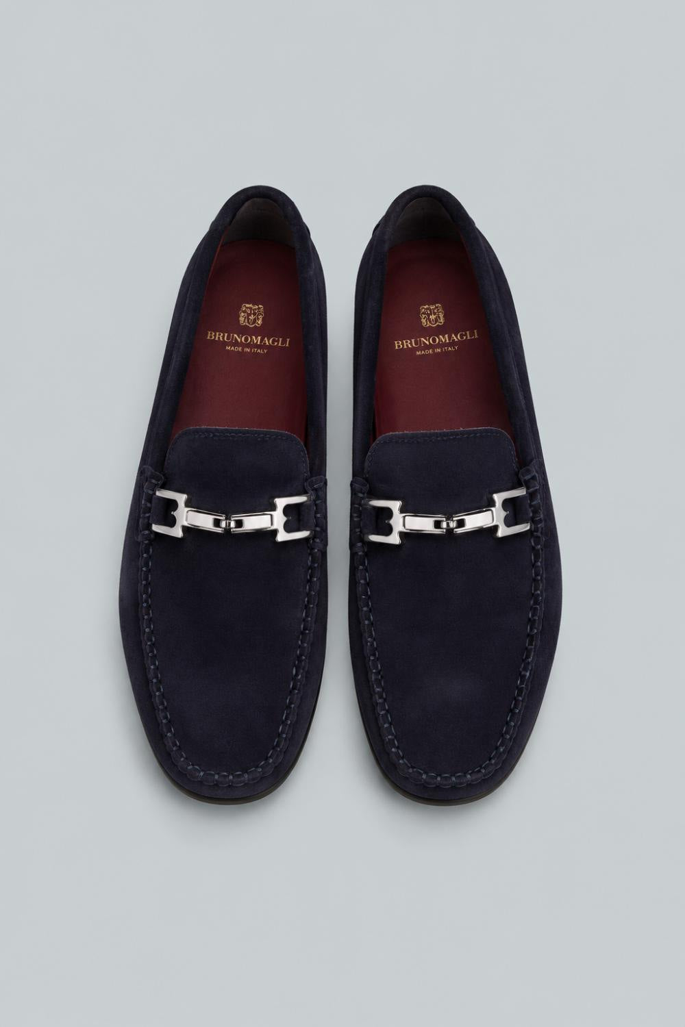 Men’s Taso Bit Drivers - Navy Suede - 9.5 - Loafers