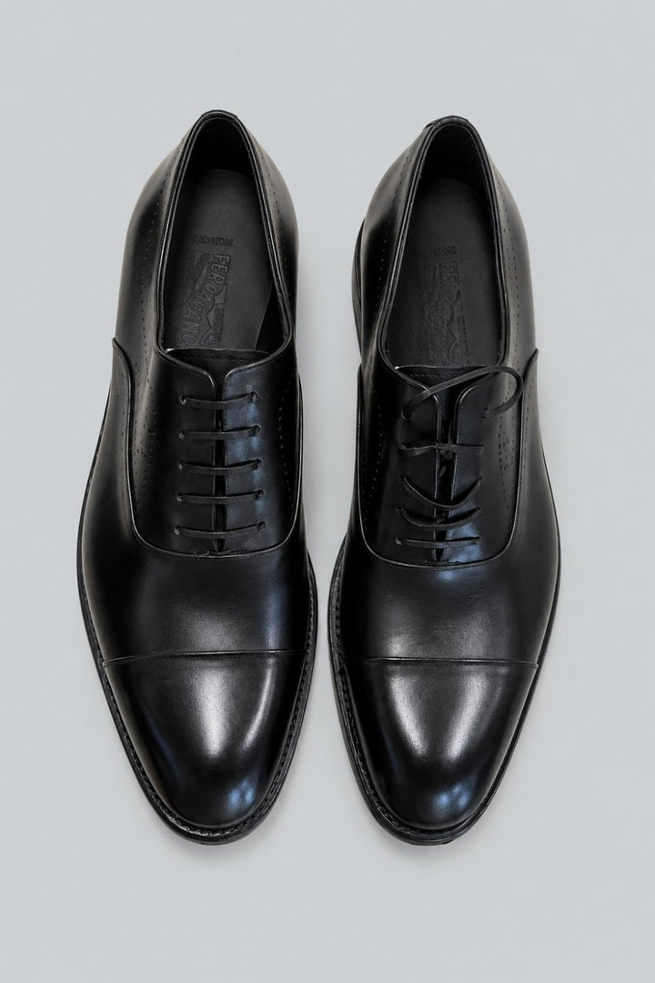Men’s Tramezza Oxford With Toe Cap - Black - 10 - Oxford
