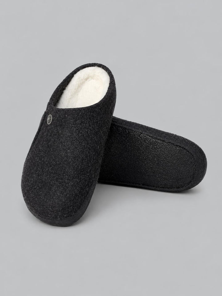 Men’s Zermatt Shearling Clogs - Gray - 10 10.5US / 43EU - Clog