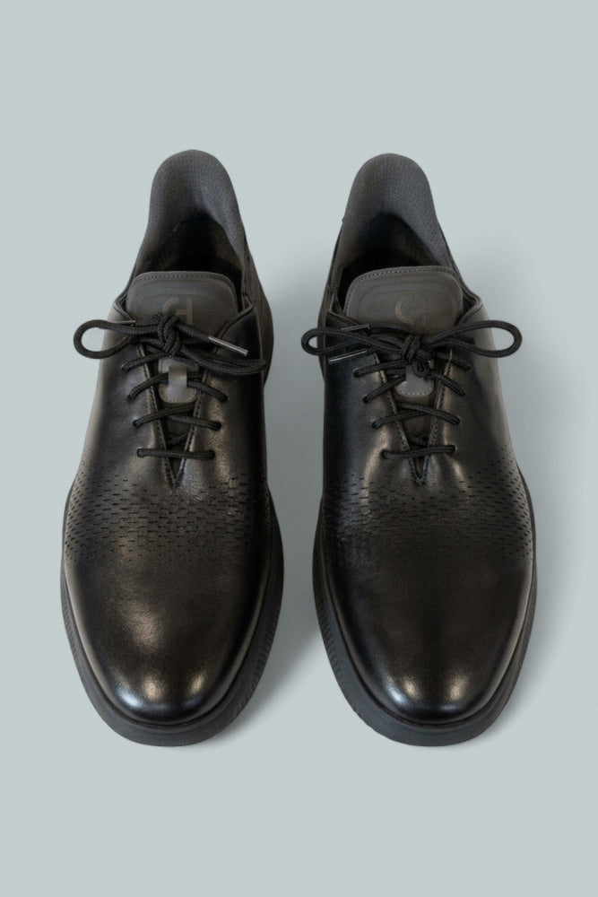 Men’s Zerogrand Laser Quick On Oxfords - Black Raven - 10.5 - Oxford