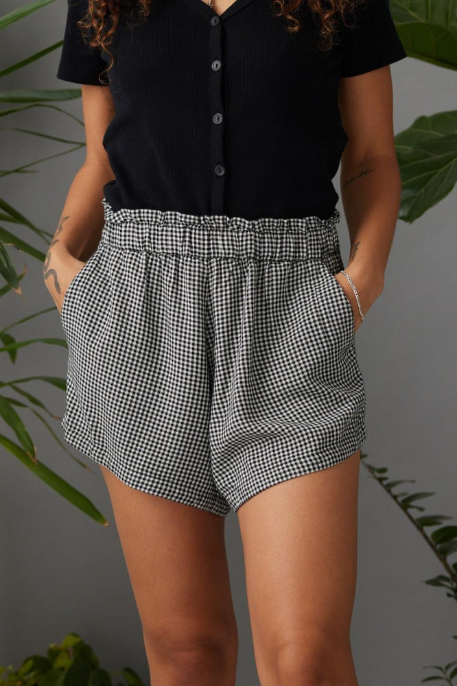 Mercer Short - Black Check - Shorts