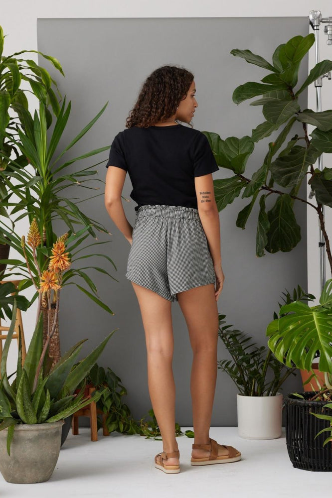 Mercer Short - Black Check - Shorts