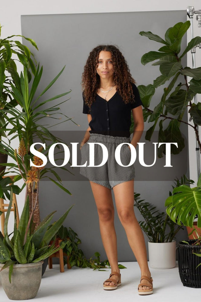 Mercer Short - Black Check - Shorts