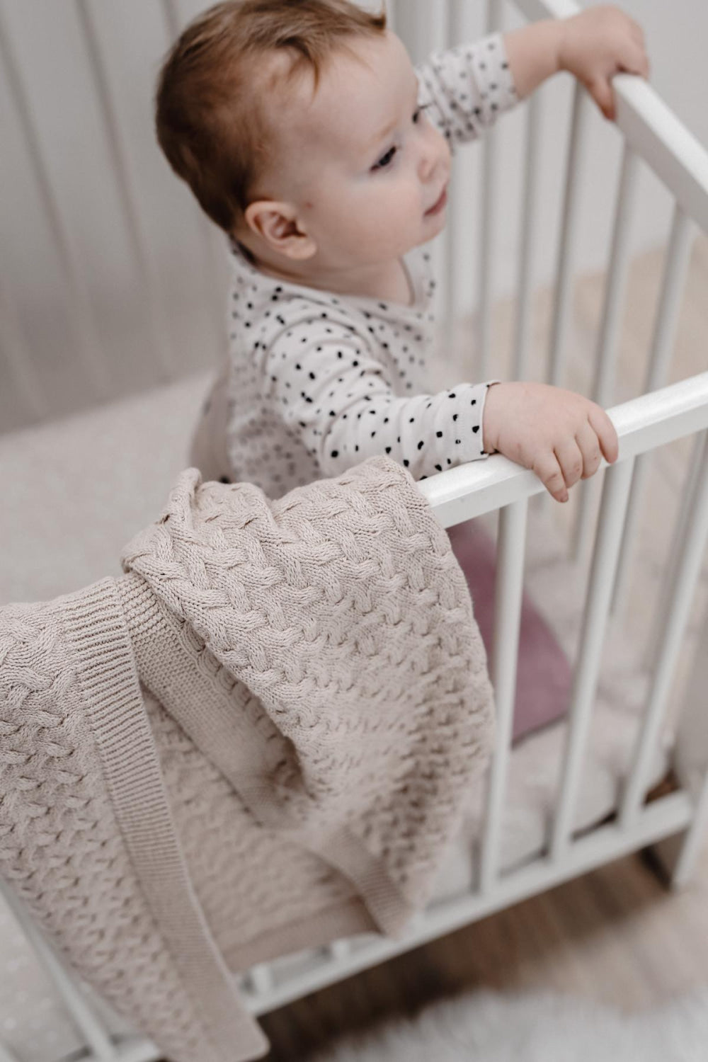 MERMAID baby blanket - Beige - OS - Blanket