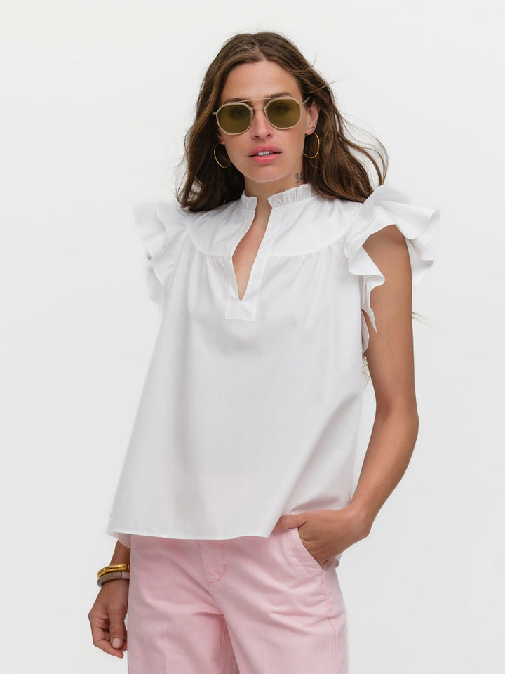 Flutter Sleeve - The Right White