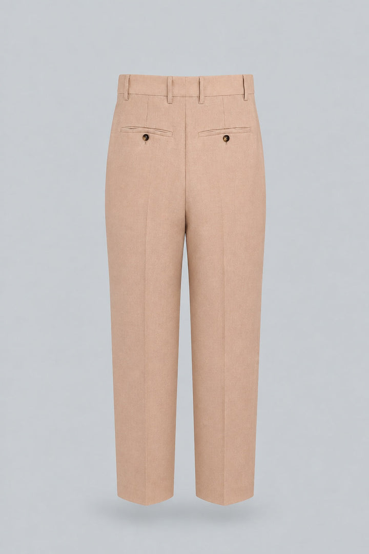 Light Mid Rise Trouser - Khaki