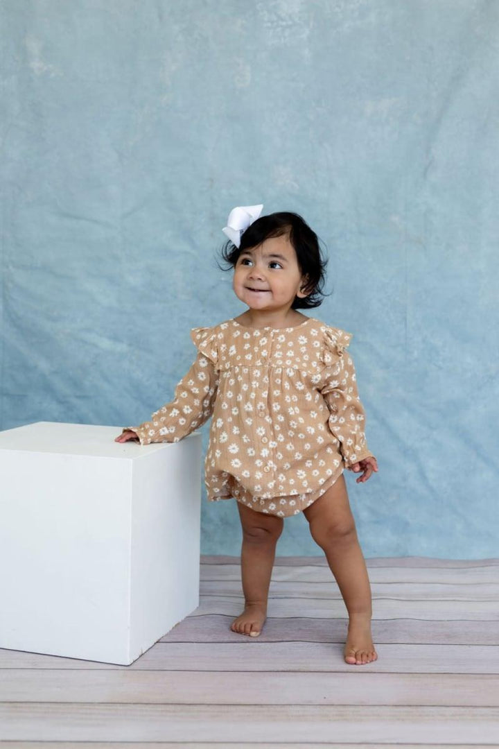 Mia Bloomer - Tiny Blooms Sand - Bloomer