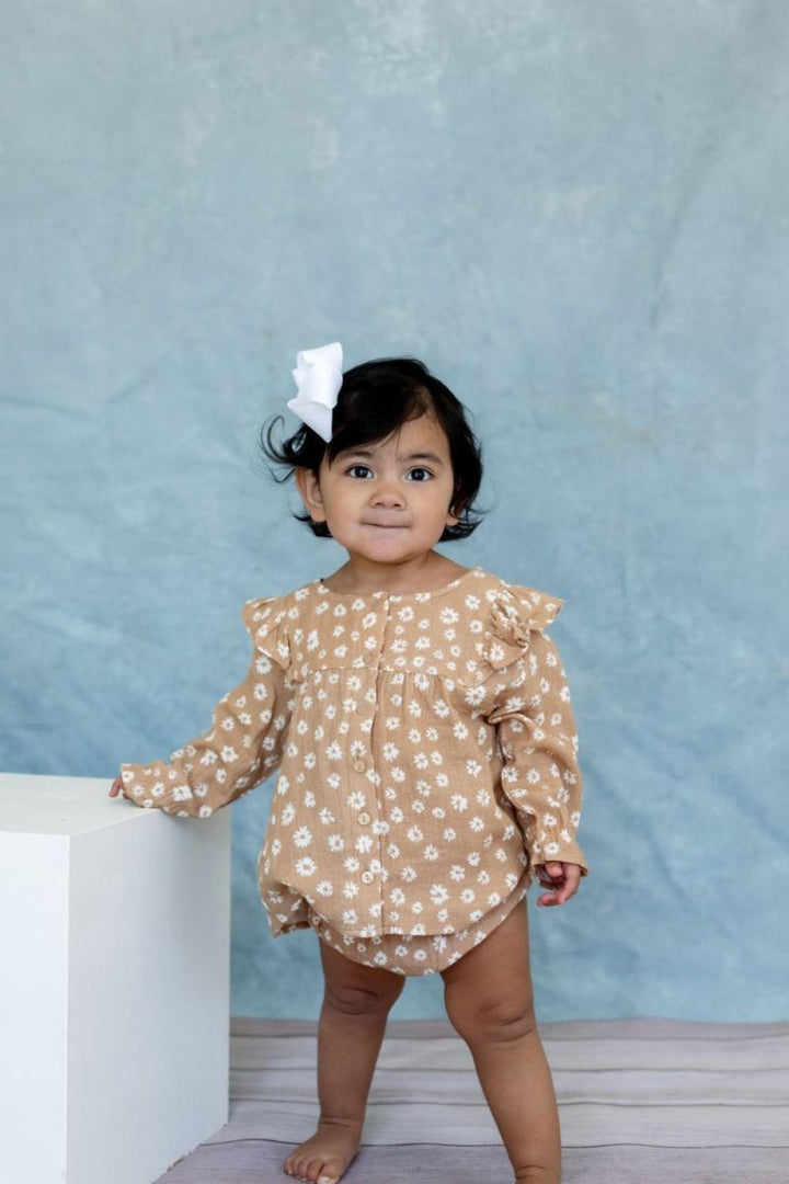 Mia Bloomer - Tiny Blooms Sand - Bloomer