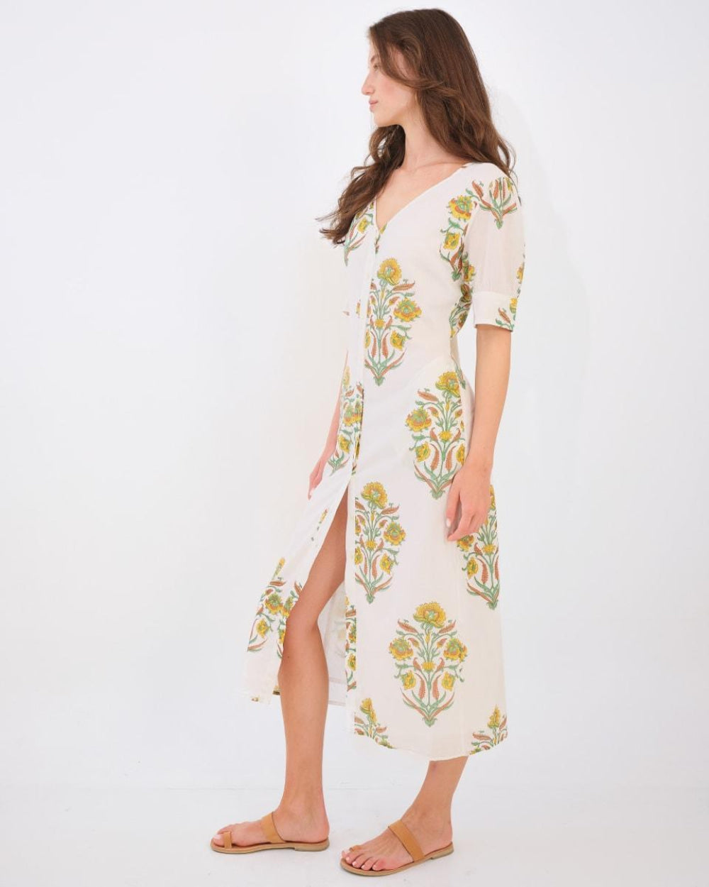Michal Dress - White Jasper - Dresses