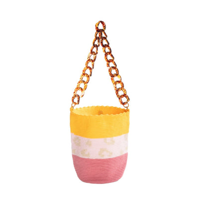 Midi - Tropical Leopard - One Size - Bucket Bag