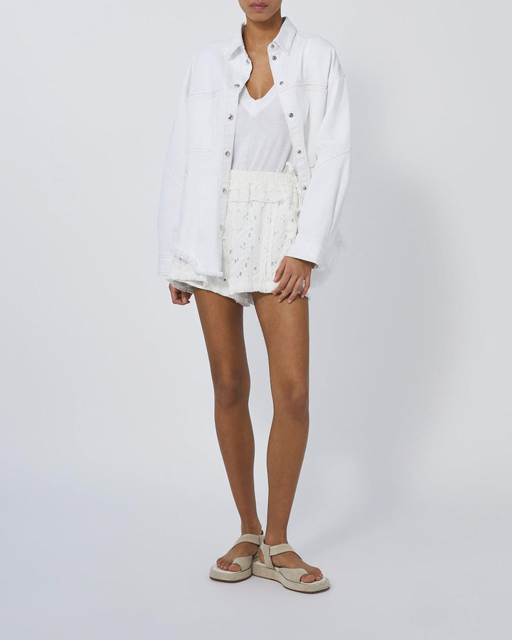 Mikos - White - FINAL SALE - Shorts