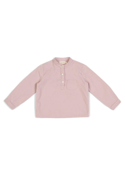Mila | Corduroy Long Sleeve Blouse - Rosa - FINAL SALE - Button Down Shirt