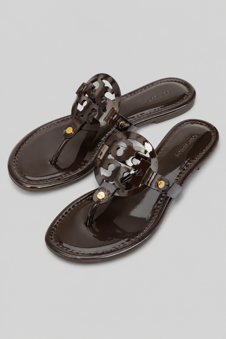 Miller Patent Sandals - Coconut - Sandal