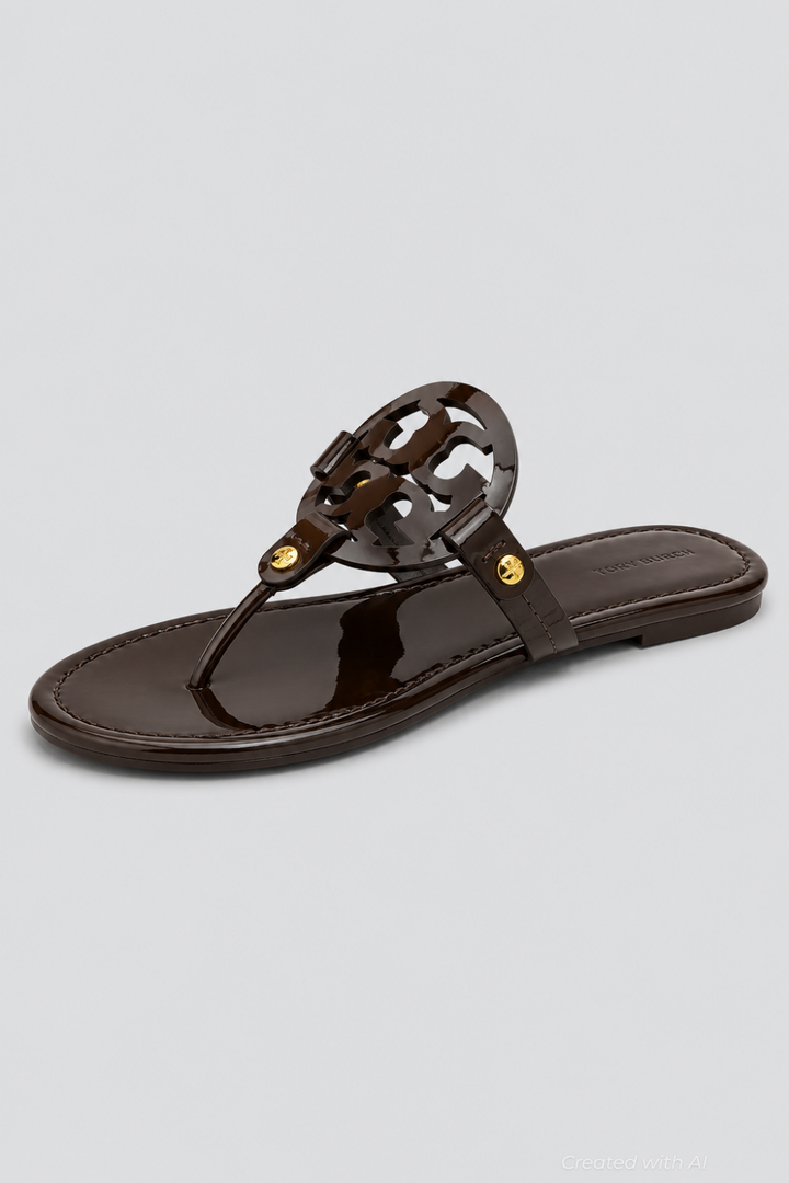 Miller Patent Sandals - Coconut - Sandal