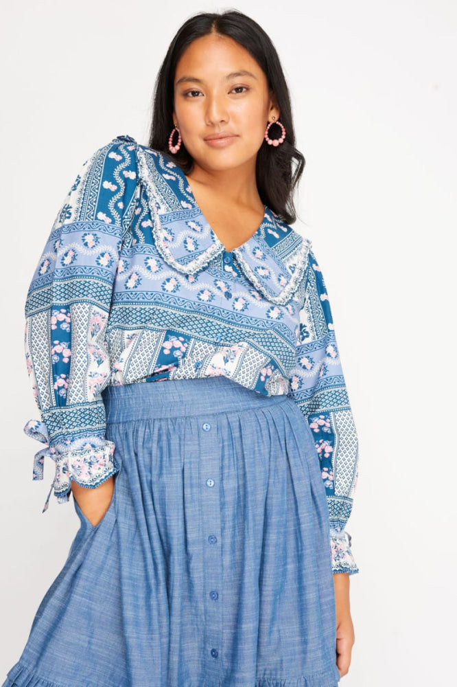 Mimi Skirt - Chambray - Skirt