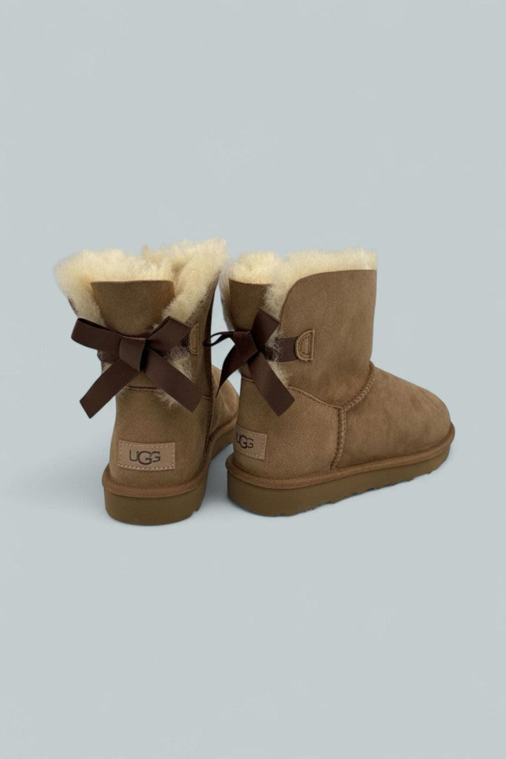 Mini Bailey Bow II Boots - Chestnut - 7 - Boots