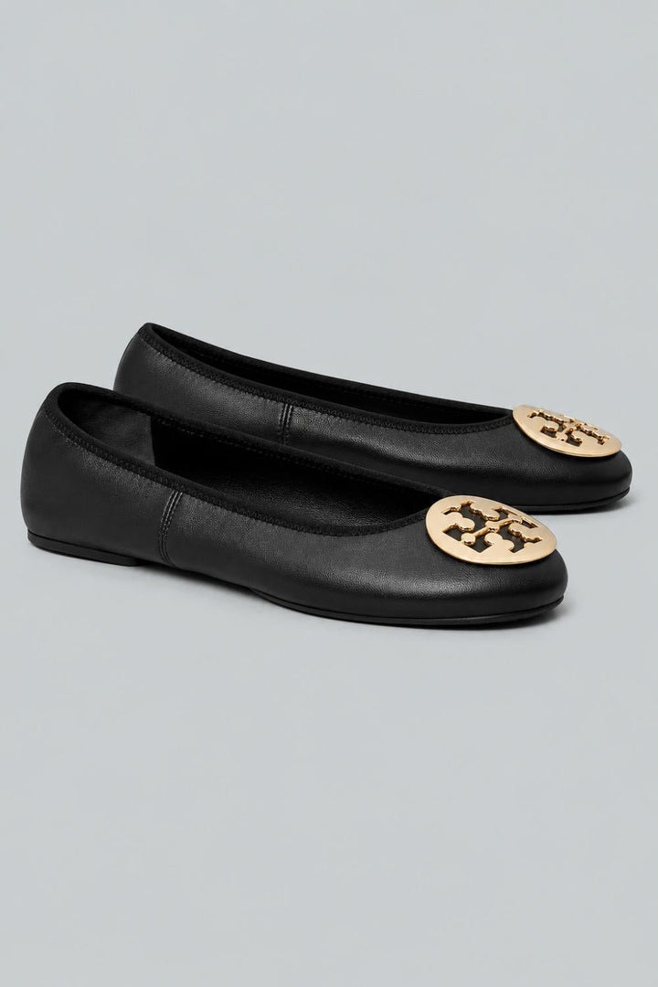 Minnie Travel Ballet Flat - Black - Flats
