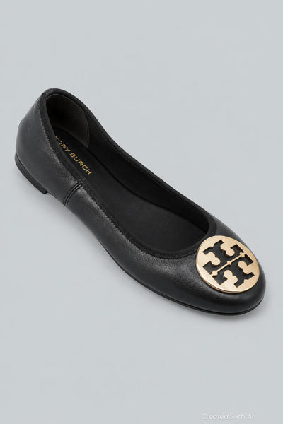 Minnie Travel Ballet Flat - Black - Flats
