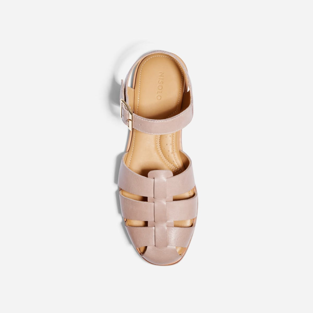 Mira Fisherman Sandal - Greige - FINAL SALE - Sandal