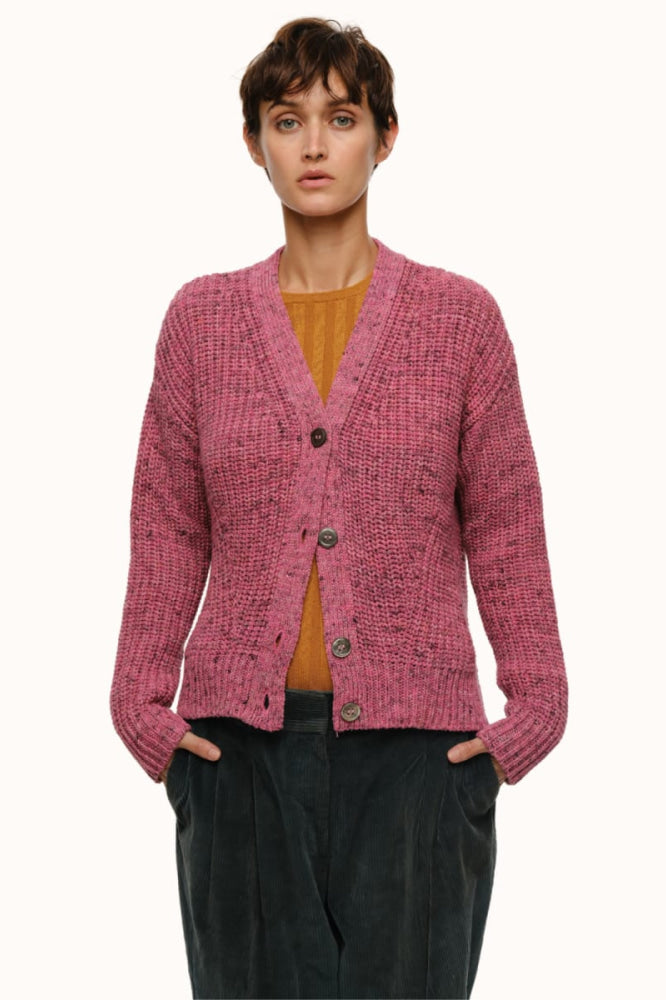 Mireille Cardigan - Pink - Cardigan