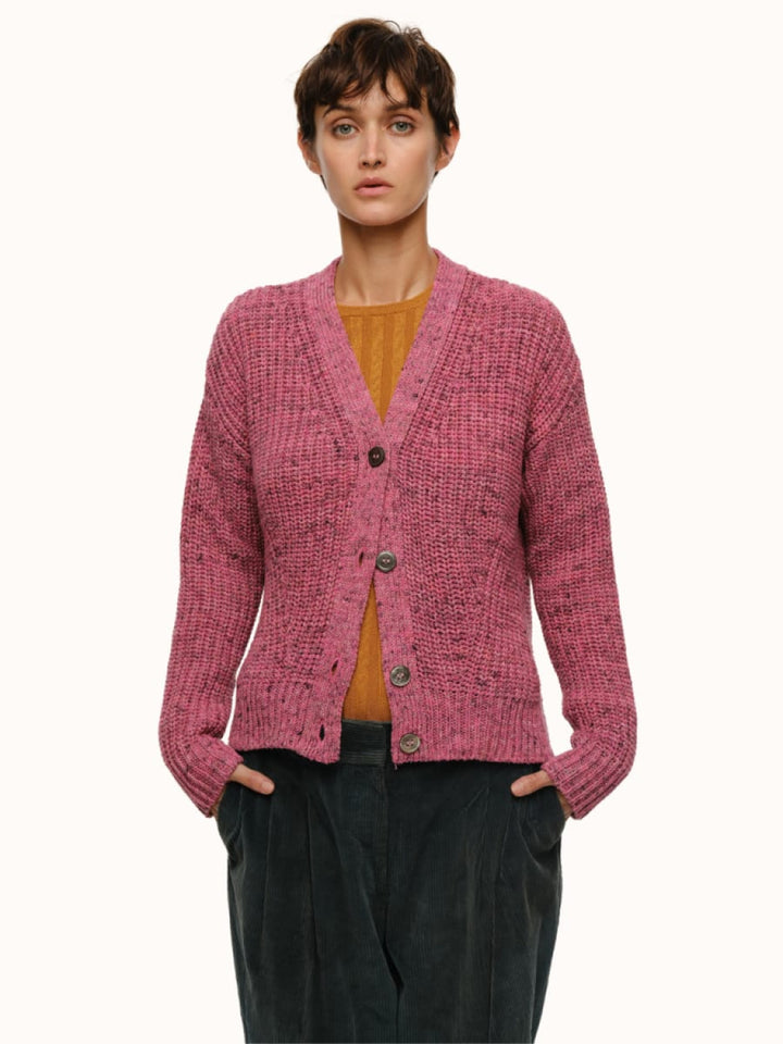 Mireille Cardigan - Pink - Cardigan