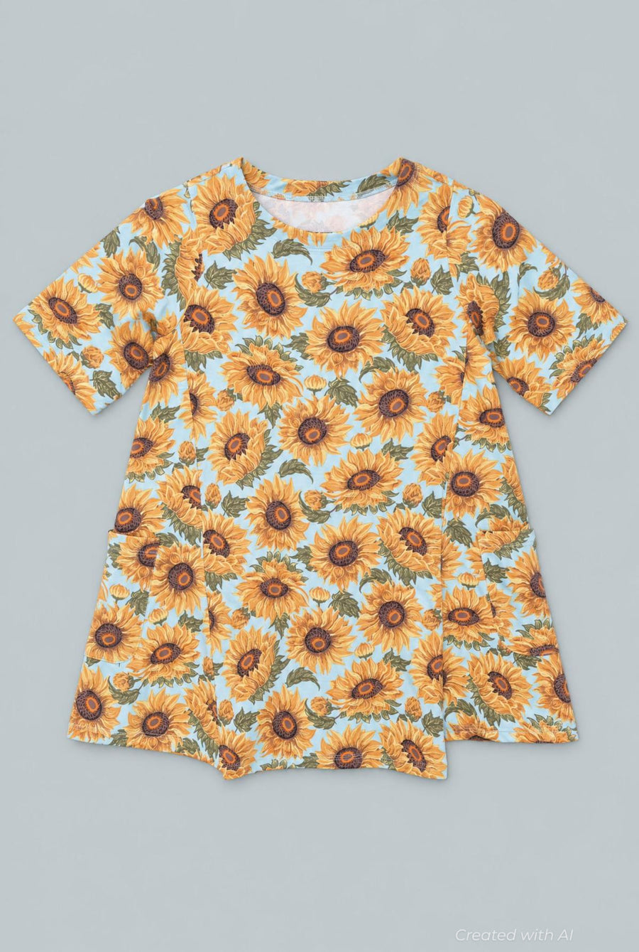 Miss Mayhem Tunic - Sammy’s Sunflower - Tunic
