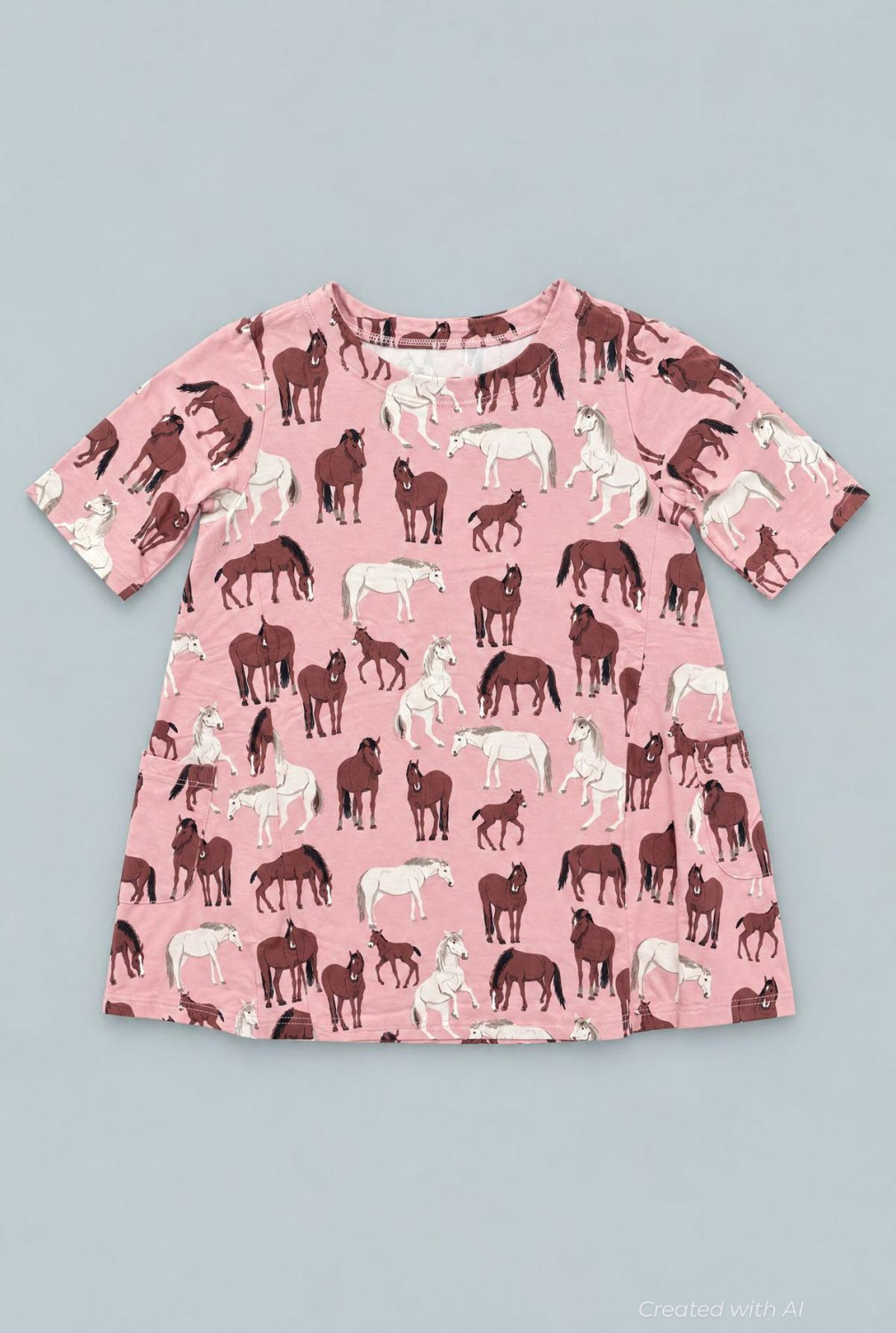 Miss Mayhem Tunic - Wild Horses - Dresses