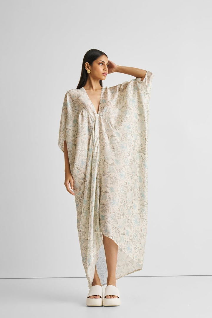 Silky Kaftan Dress - Lily Love