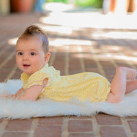 Ruffle Romper - Dandelion