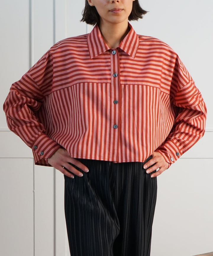 Ellie Button Down - Striped