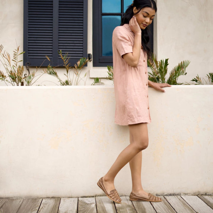 Women's Huarache Sandal 1.0 - Tobacco/Almond Colorblock - FINAL SALE