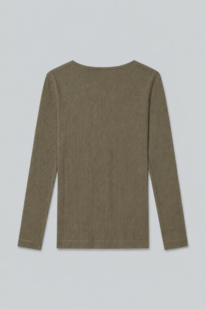 The Ribbed Top Women's - Sage