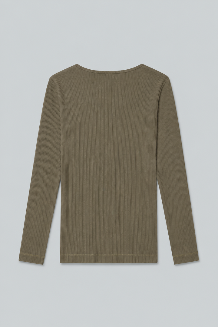 The Ribbed Top Women's - Sage