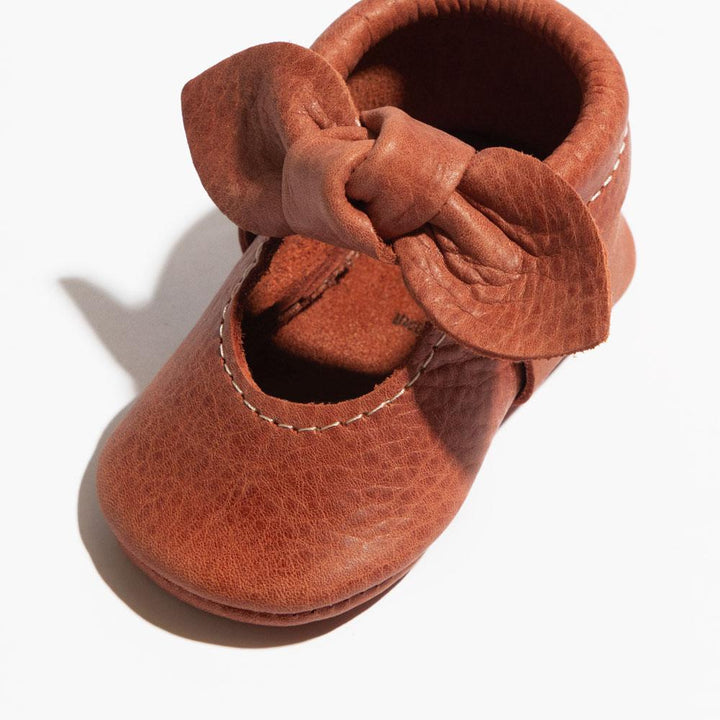 Moab Knotted Bow Baby Shoe - ’Flats - Baby Kids Adult All’
