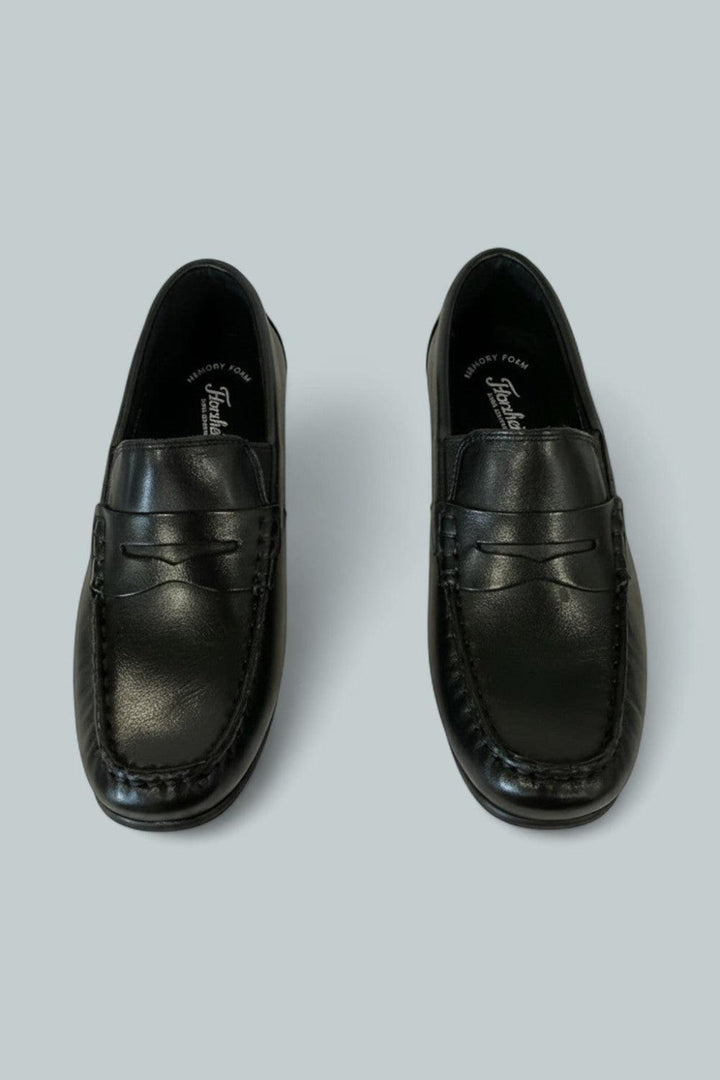 Moc Toe Penny Driver - Black - 5 BIG KID M - Loafers