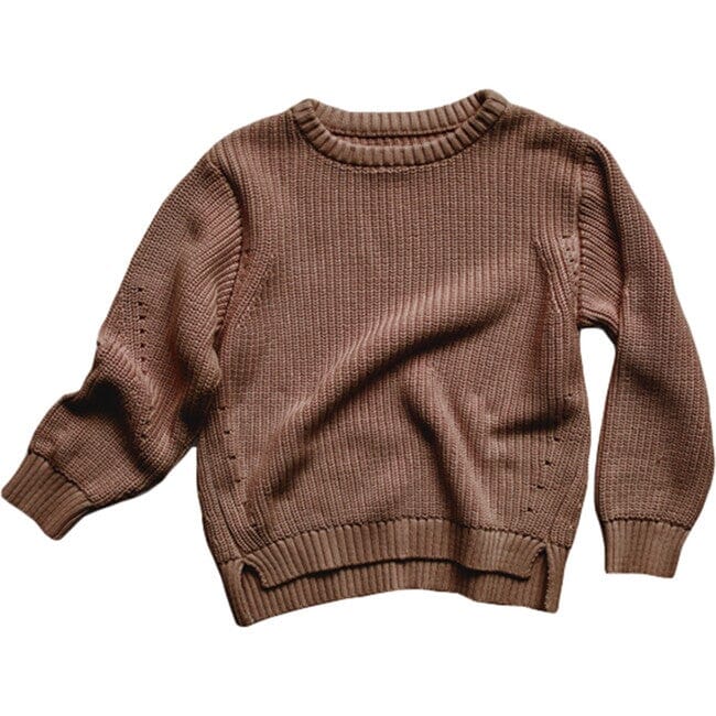 The Essential Sweater - Mocha Sweaters The Simple Folk 