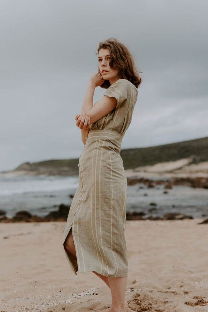 Moira Dress - Ochre - Dresses