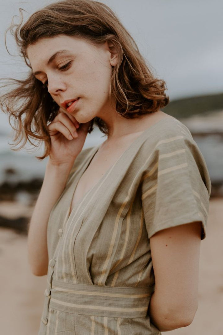 Moira Dress - Ochre - Dresses